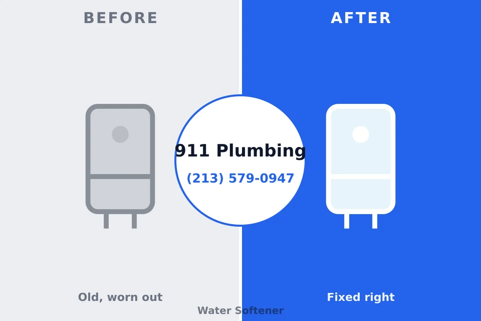 Before and after: plumbing repair St. Clair, MO